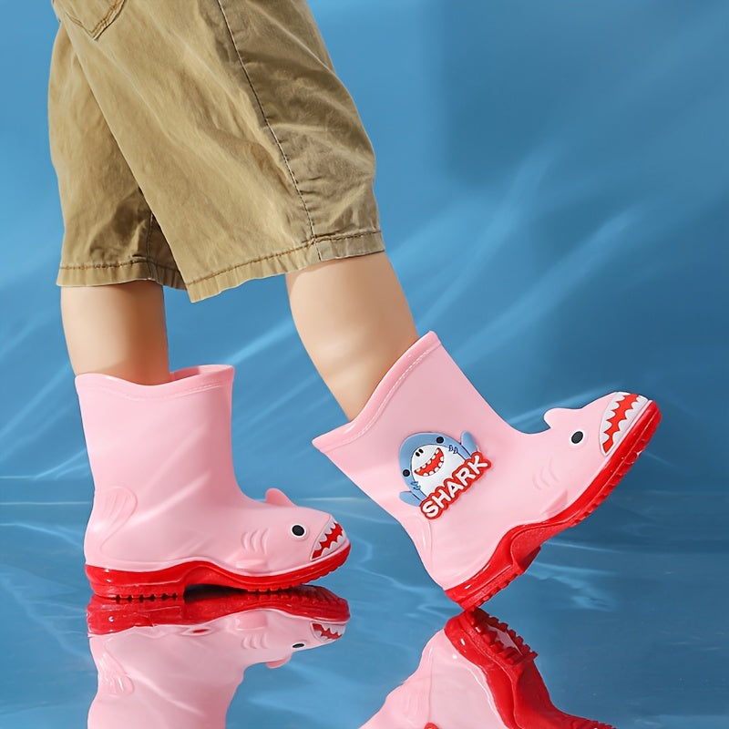 Stivali da Pioggia Sharky per Bambini - Protezione Giocosa e Impermeabile