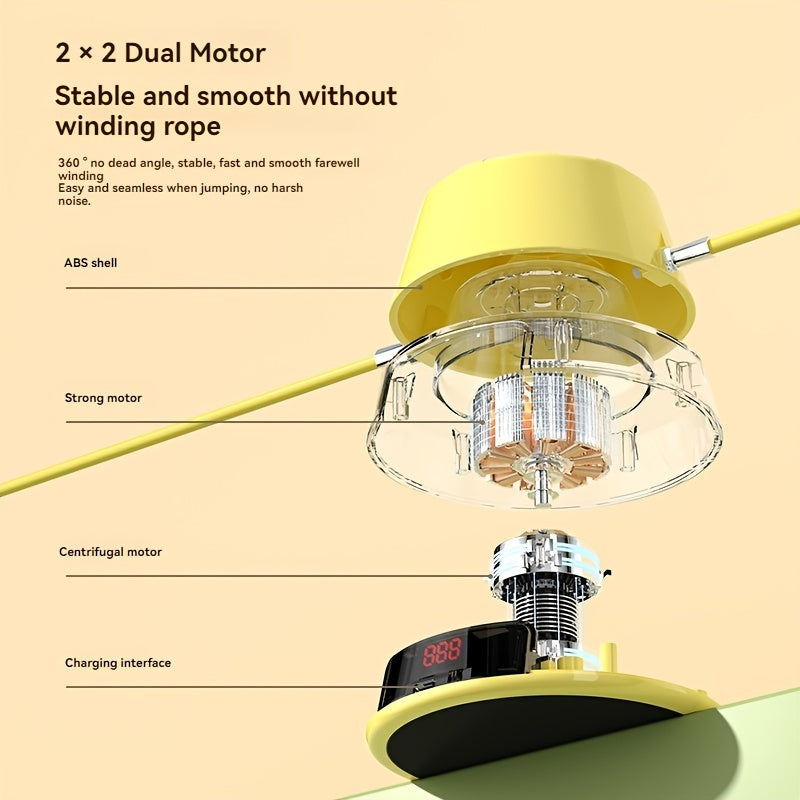 JumpSmart Corda Elettronica – Senza Fili con Contatore Digitale e Telecomando