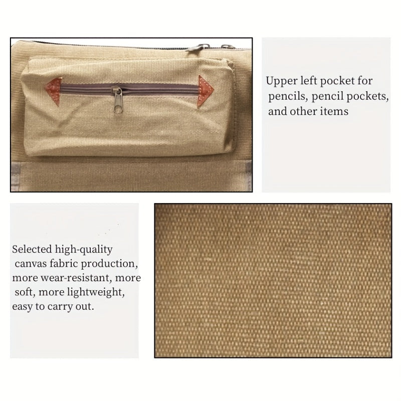 Zaino in Tela per Tavolo da Disegno – Pratico, Durevole e Facile da Portare