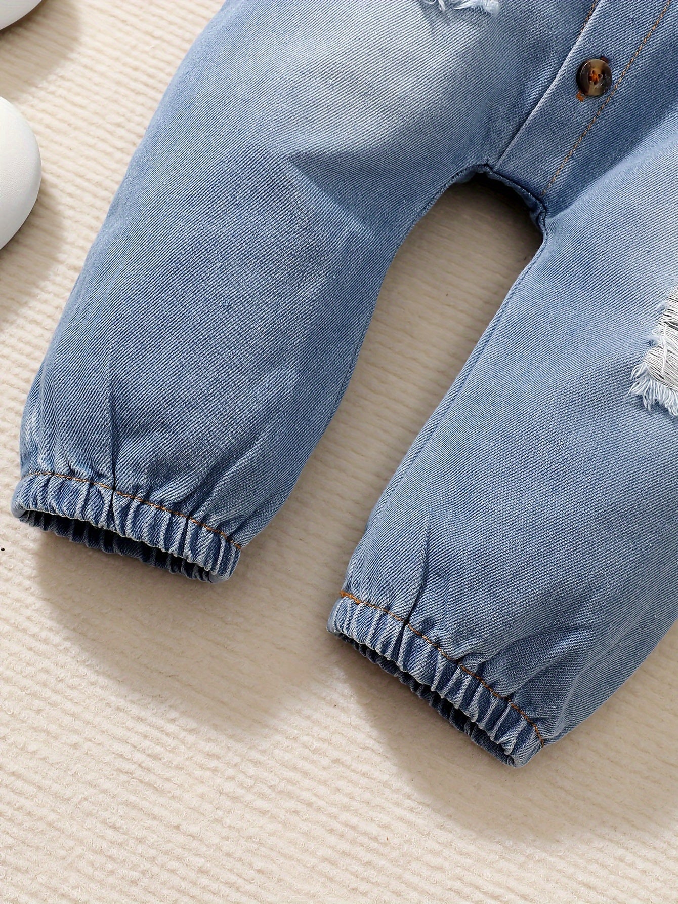 Body in Denim con Rouches per Bambini – Rouches Giocose e Dettagli Audaci