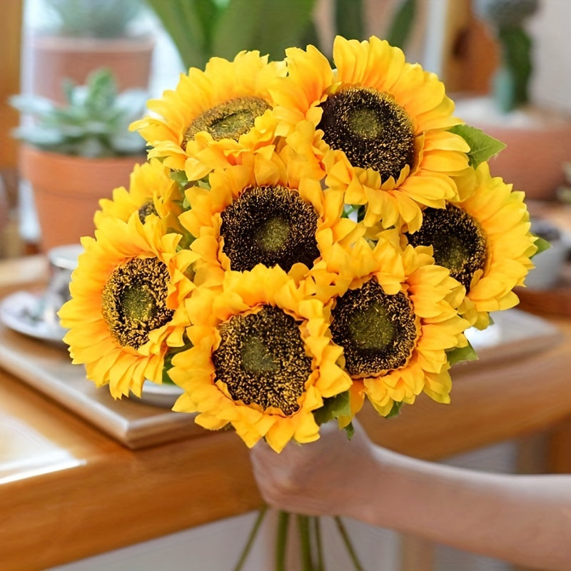 Set di 11 Girasoli Vivaci – Perfetto per Autunno, Matrimoni e Decorazioni da Giardino