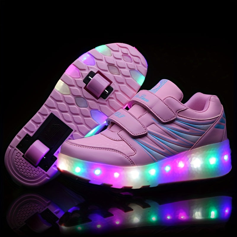 LightYoung Sneakers Roller Illuminate - Per Bambini che Amano Muoversi
