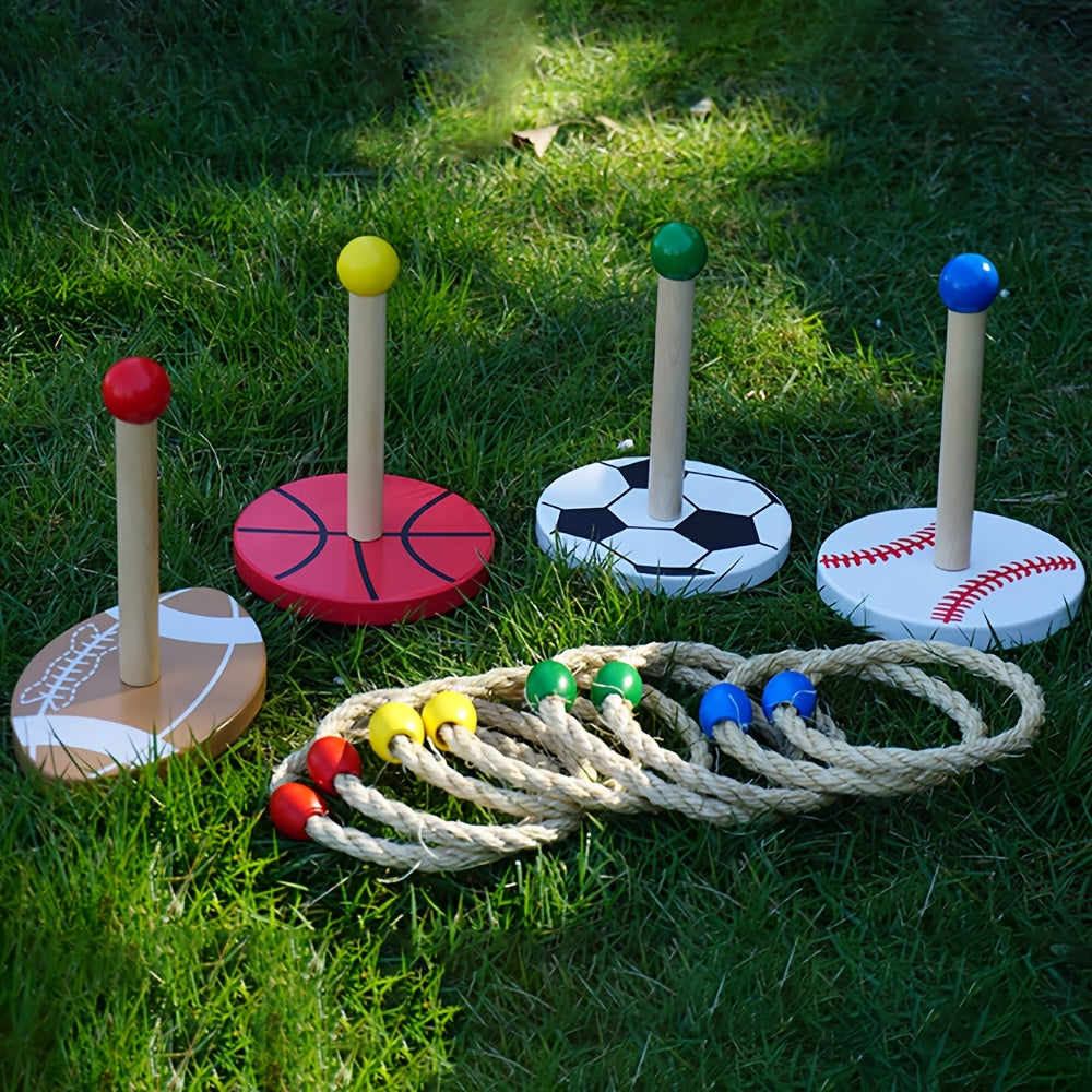 Set di Gioco Anello sportivo – Gioco Divertente e Interattivo per Esterni
