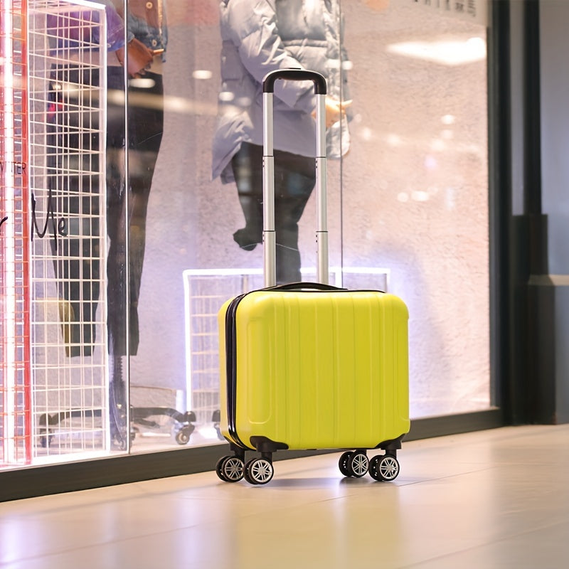 Valigia elegante da 18 pollici – Valigia da cabina per aviazione con ruote girevoli silenziose e costruzione robusta