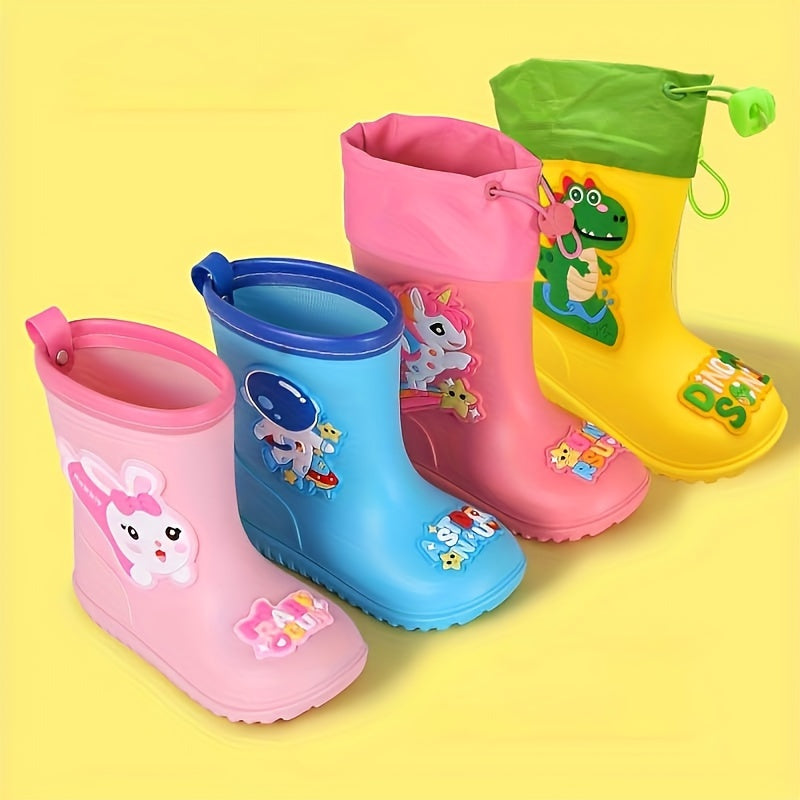 Stivali Magici da Pioggia per Bambini - Protezione Giocosa per Ogni Temporale