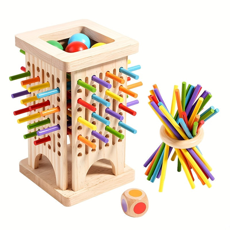 Gioco di Bacchette in Legno – Divertente e Istruttivo per Bambini