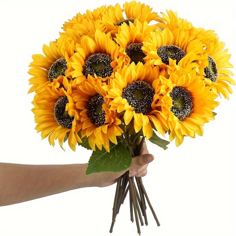Set di 11 Girasoli Vivaci – Perfetto per Autunno, Matrimoni e Decorazioni da Giardino
