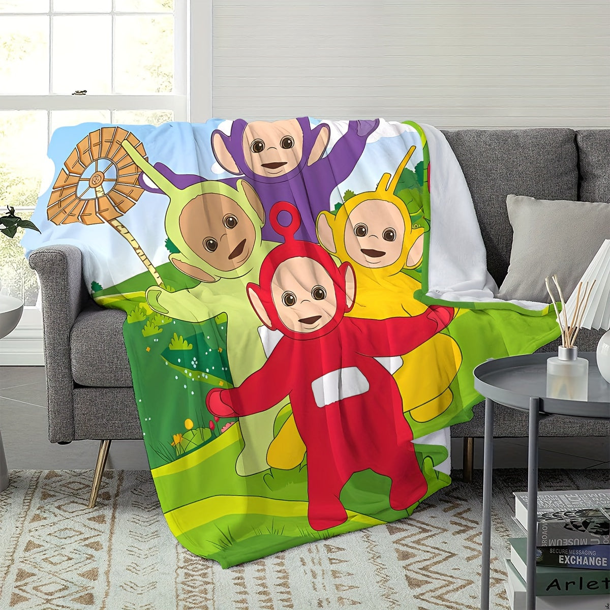 Coperta Teletubbies - Per Bambini, Morbida e Versatile