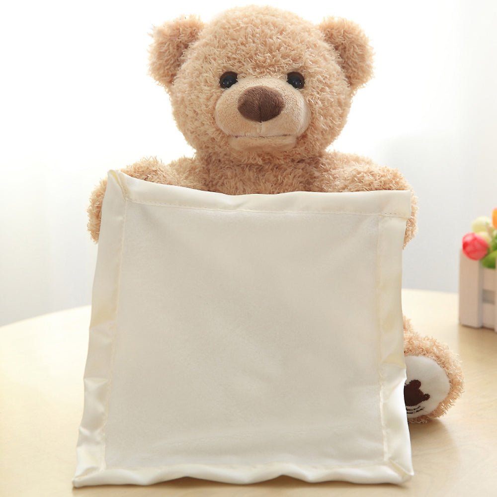 AbbraccioOrso - Peluche Con Panno Comfortevole per Bambini