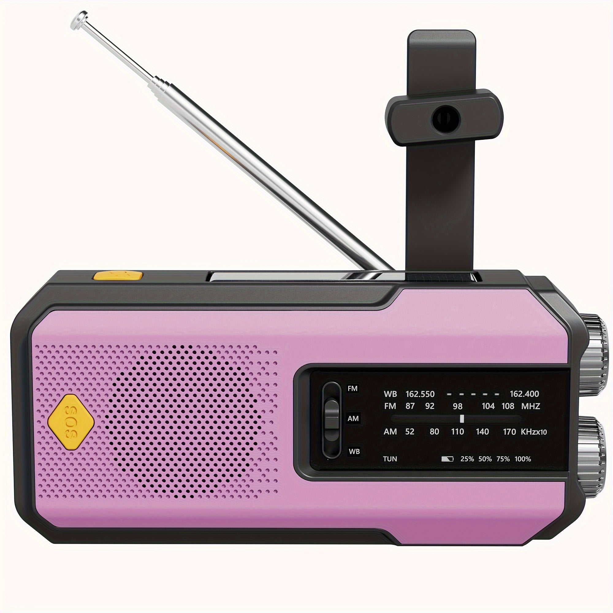 Daykit Radio Portatile AM/FM – Con Pannello Solare e Torcia