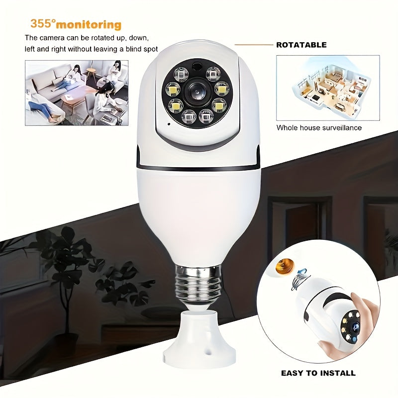 VisionGuard  Lampada fotografica Intelligente - Per Sicurezza e Comfort in Casa