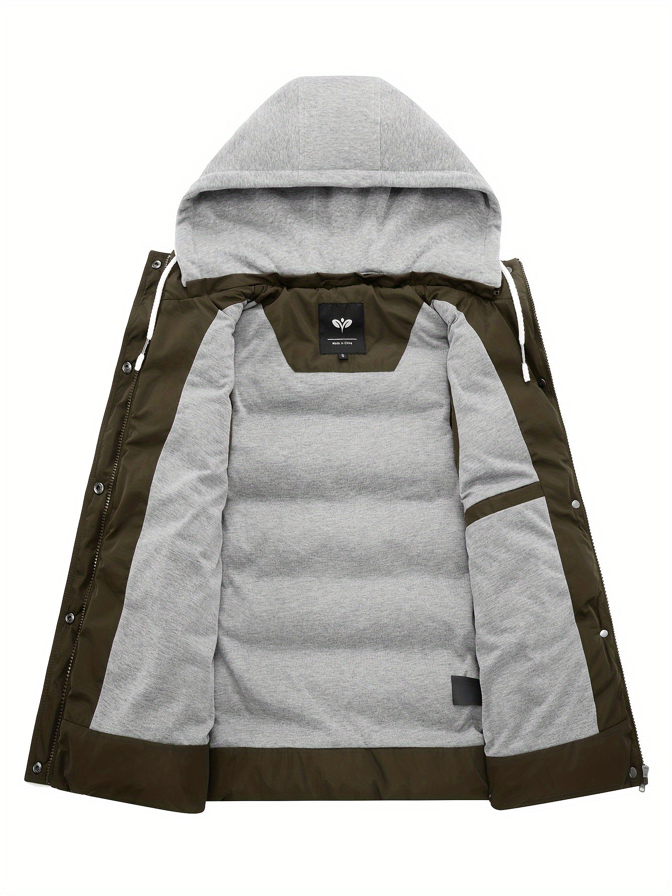 Gilet Donna Imbottito con Cappuccio – Giacca Invernale Elegante e Calda Senza Maniche