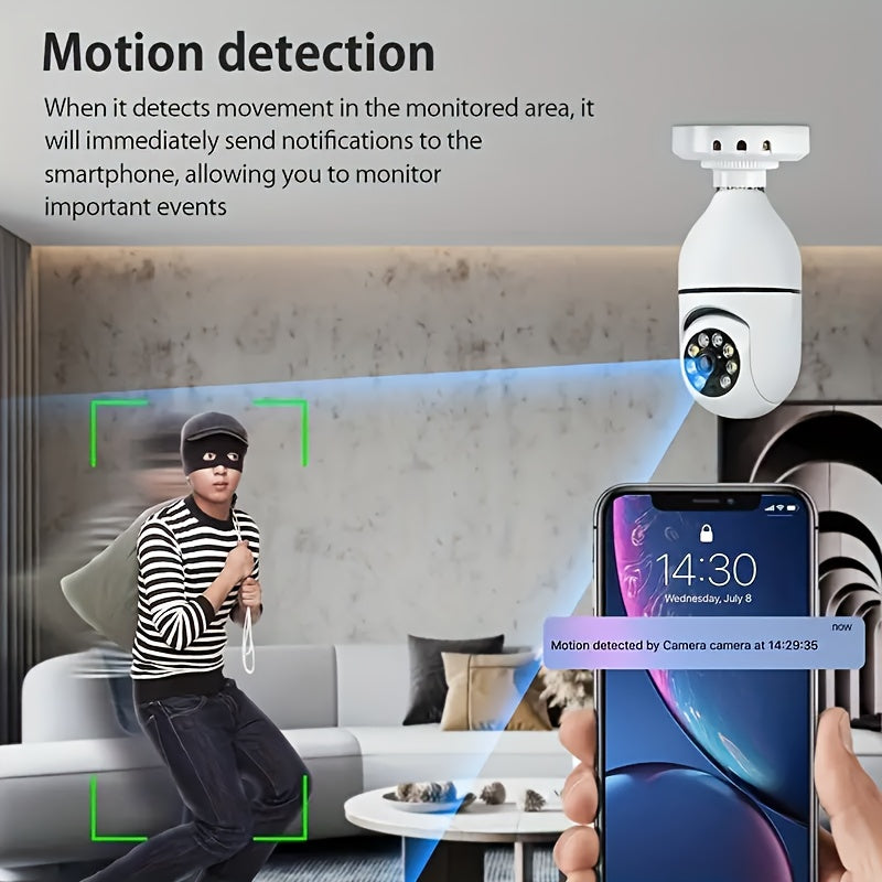 VisionGuard  Lampada fotografica Intelligente - Per Sicurezza e Comfort in Casa