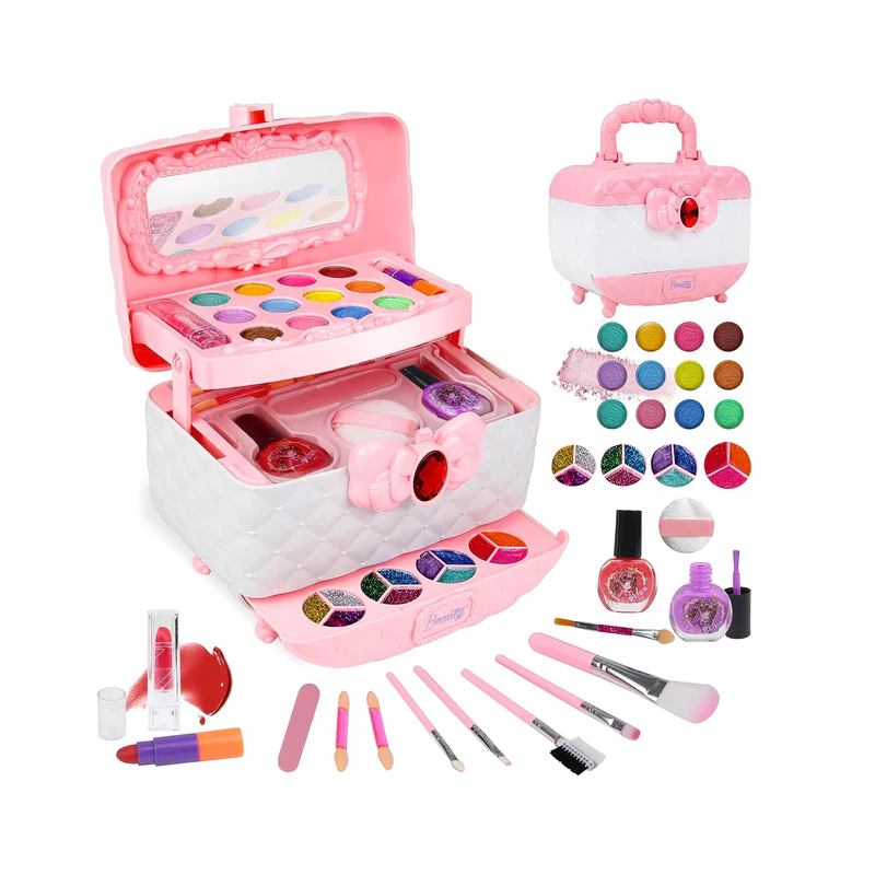 Valigia Bellezza Principessa – Set di Trucco Magico per Piccole Icone di Stile