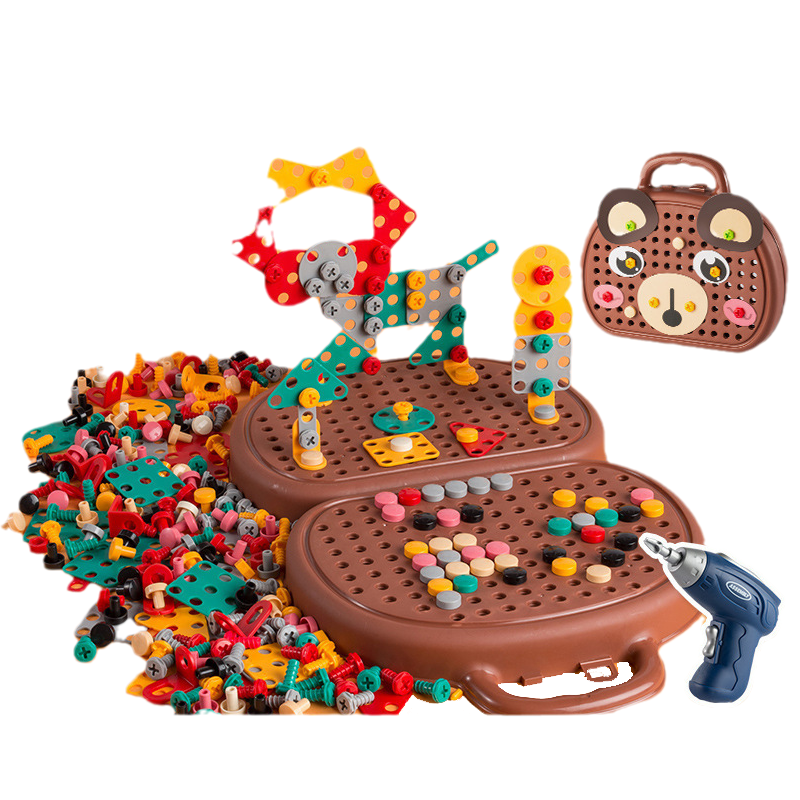 KidCreative Kit - Cassetta degli Attrezzi Completa per Creatività Illimitata