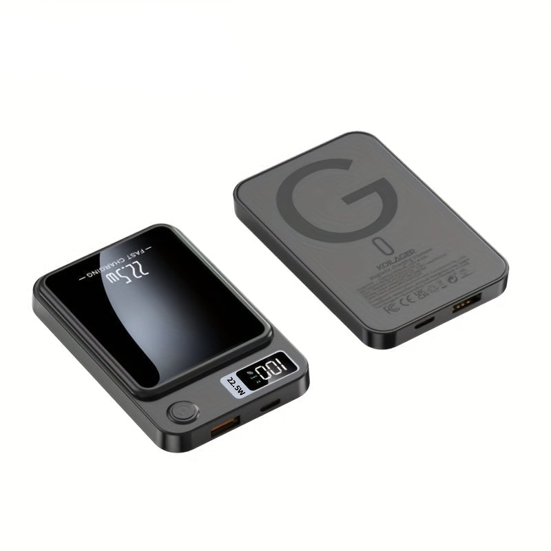 Powerbank Magnetica – Ultra Sottile con Ricarica Wireless Super Veloce