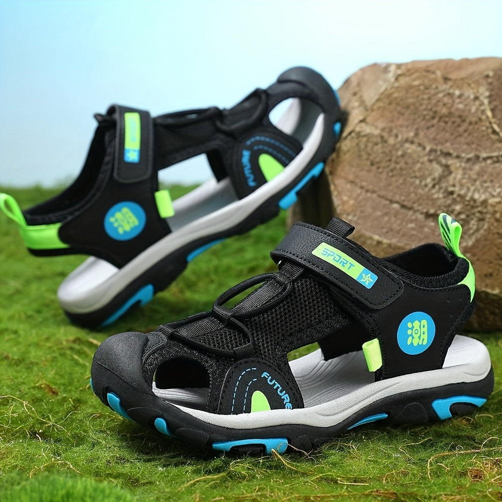 Sandali Sportivi per Bambini con Cinghie Regolabili – Traspiranti, Leggeri e Antiscivolo per Avventure Estive