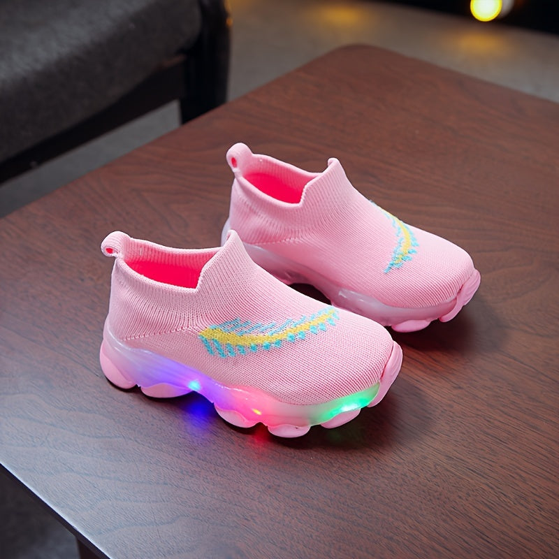 Sneakers Luminescenti per Ragazze – Traspiranti e Confortevoli per Tutte le Stagioni