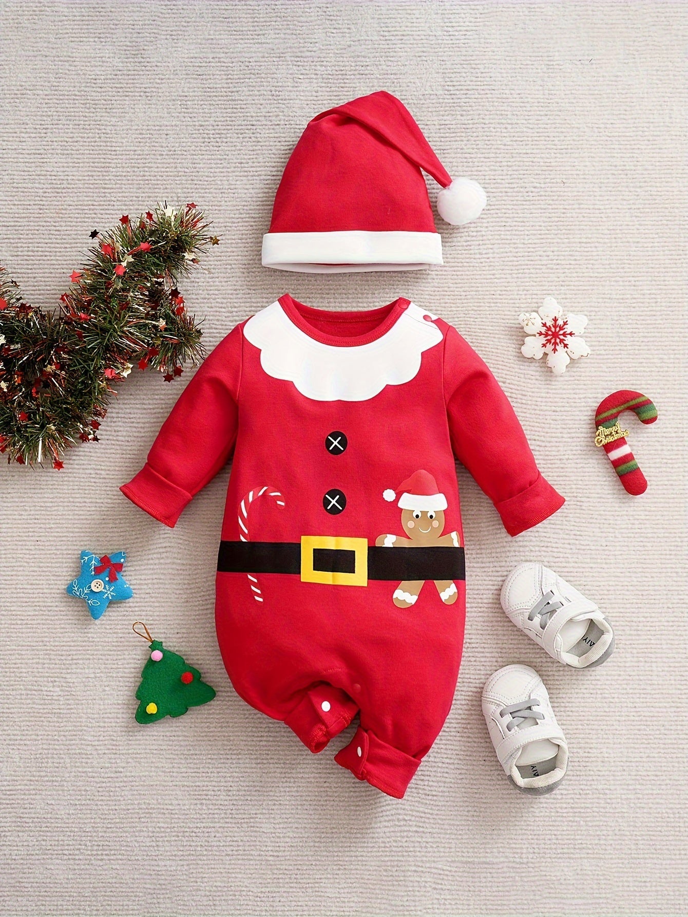 Body per Bambino Elfo di Natale - Per Calore e Comfort Festivi