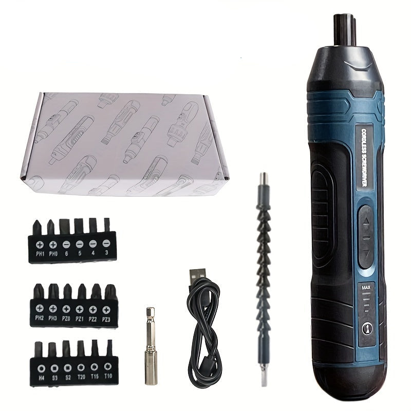 Set di Cacciaviti Elettrici a Litio 3.6V – Compatto e Facile da Usare