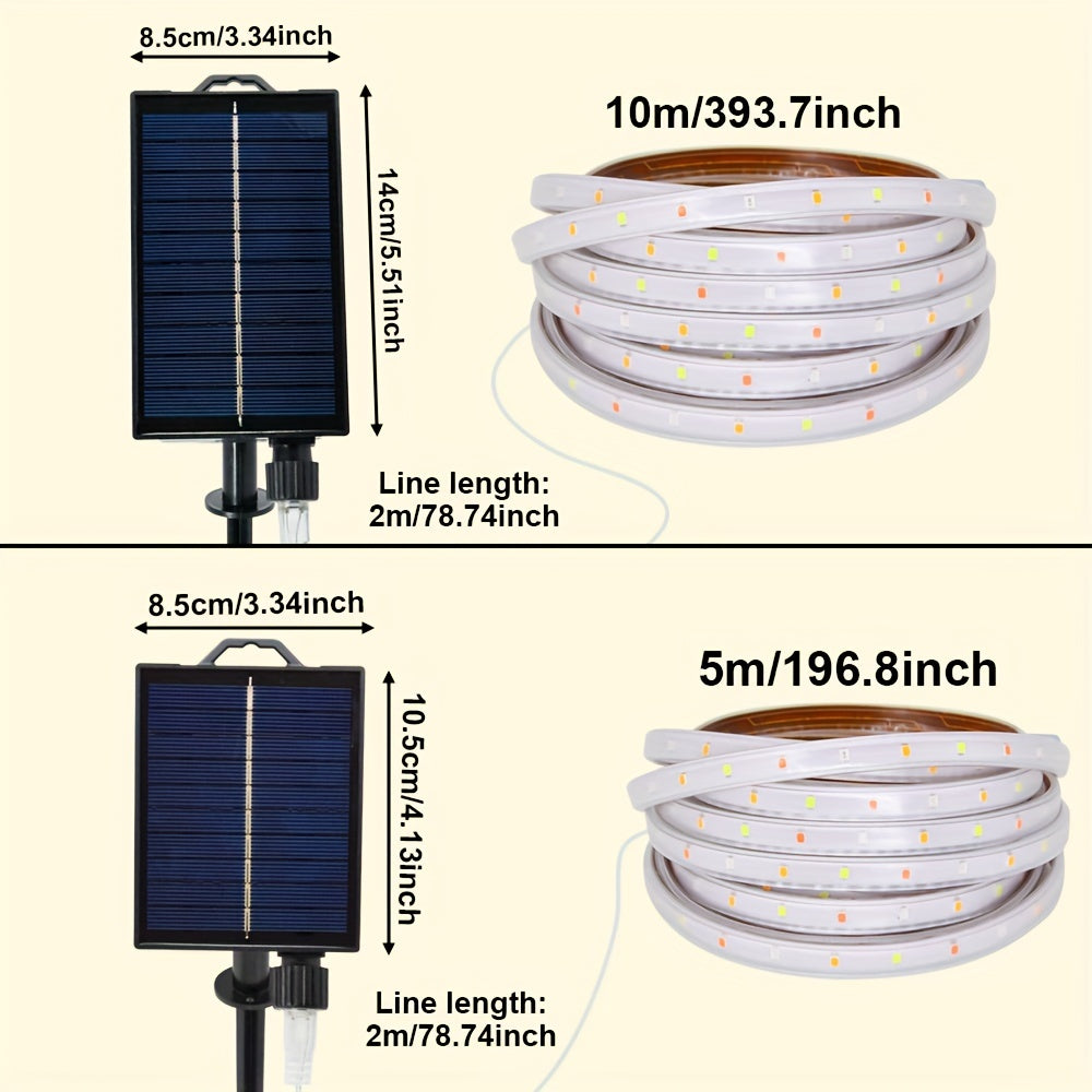 SolarGlow LED Striscia – Per un'illuminazione creativa all'aperto