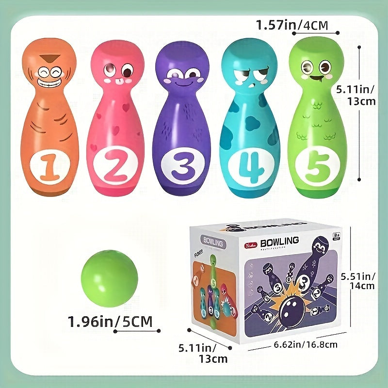 Set di Bowling per Bambini Allegro - Per Divertimento e Sviluppo