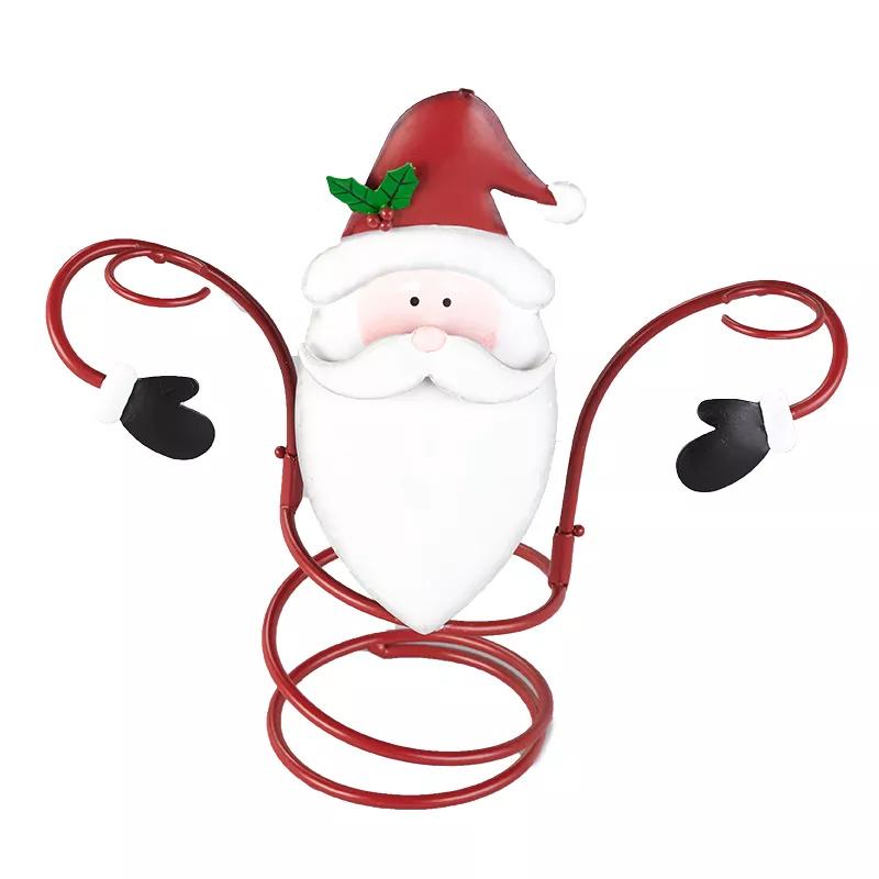 Porta Calici Festivi – Design Babbo Natale & Pupazzo di Neve per Tavole Festive