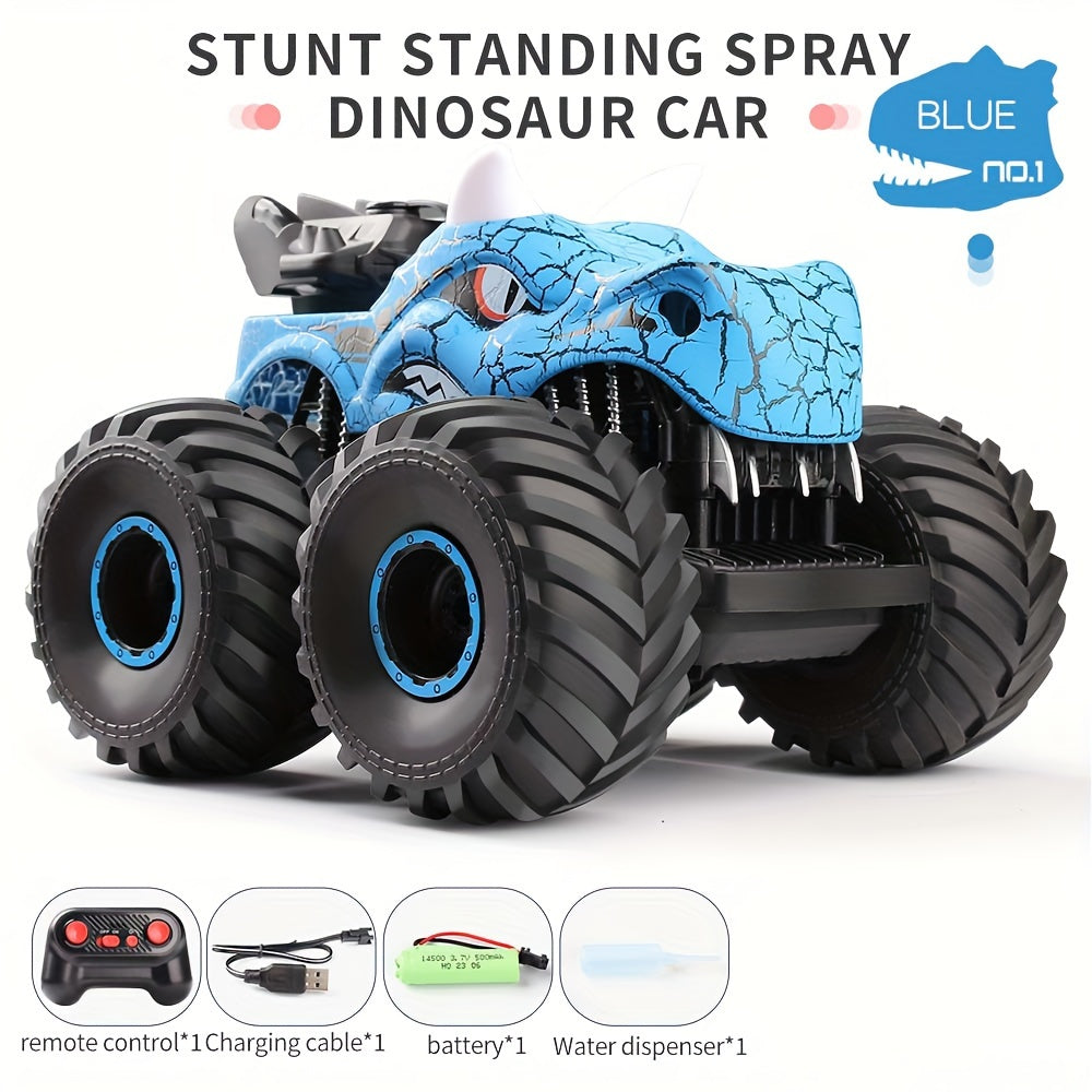 DinoBlaze Macchina acrobatica - Spettacolare Monstertruck RC con Fumo e Luce