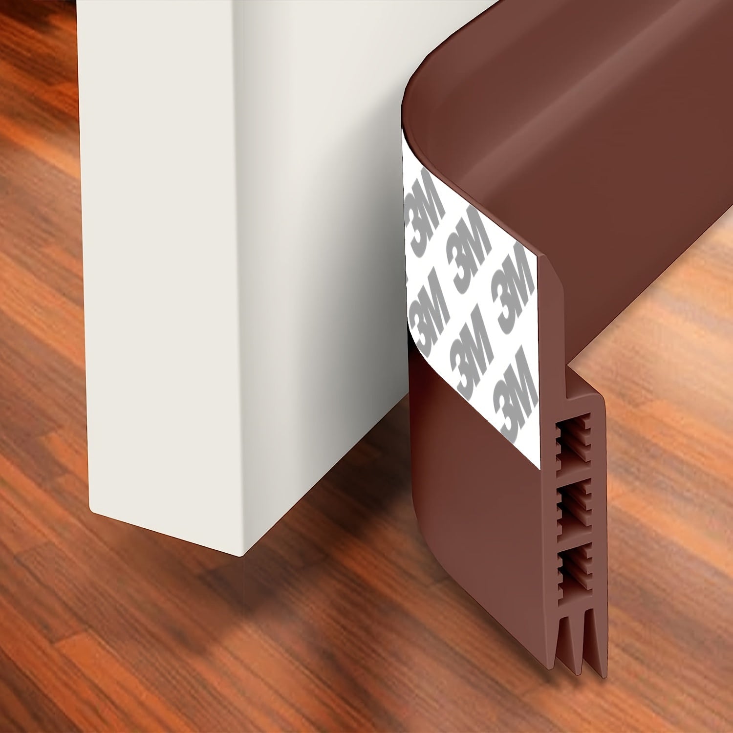 Paraspifferi per Porta - Raschietto per Porta in Silicone con Forte Colla e Isolamento Acustico