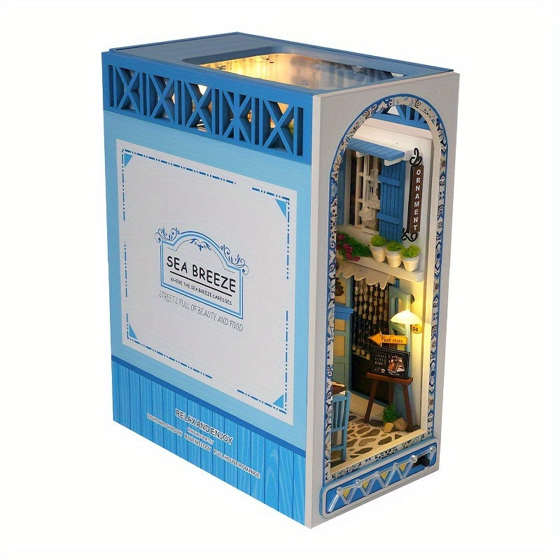 Puzzle in Legno 3D Fatti a Mano – Casa in Miniatura Ispirata al Mare