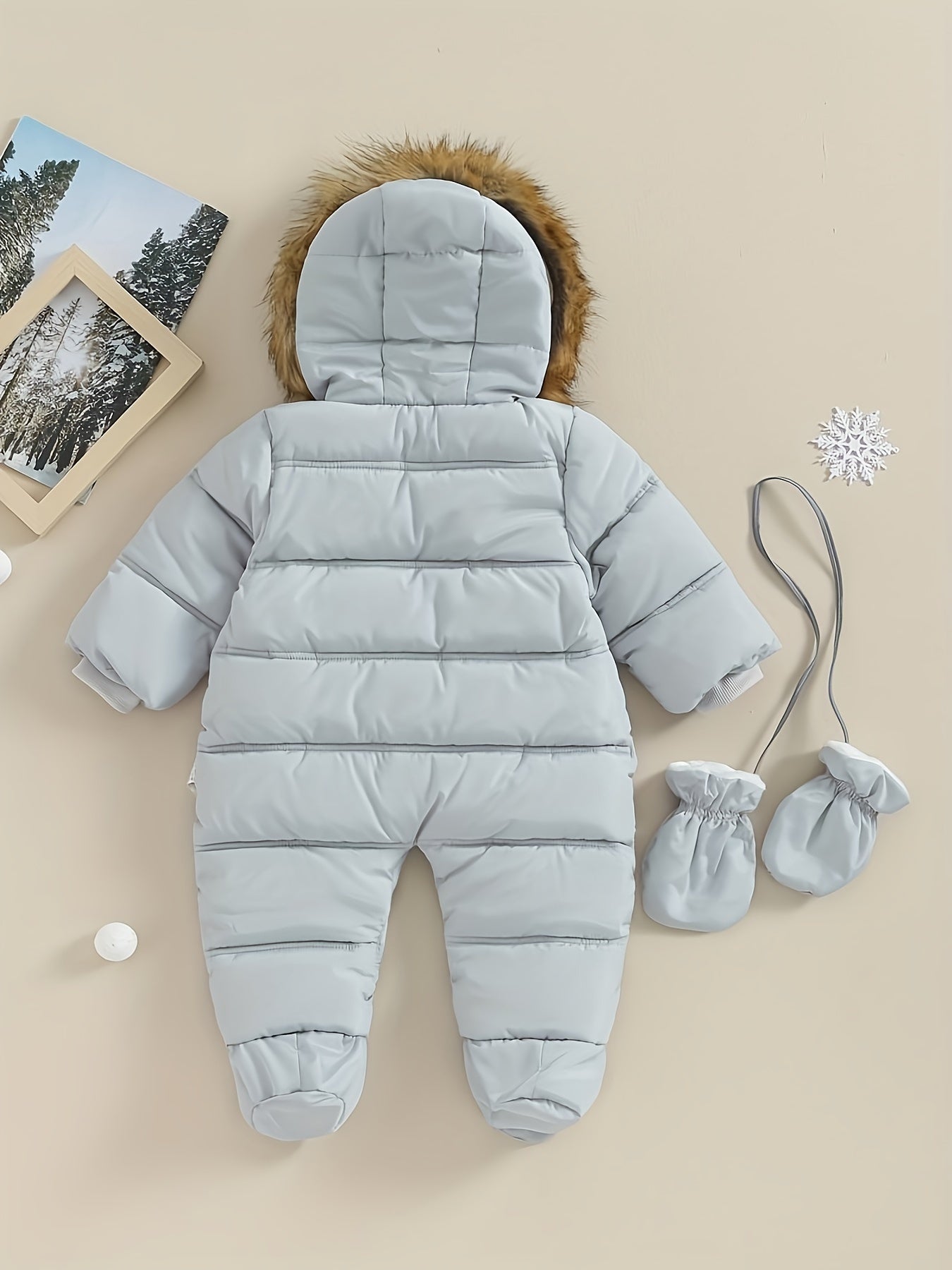 Body Neve per Bambini – Comodo Tutone Invernale con Cappuccio per Esterno