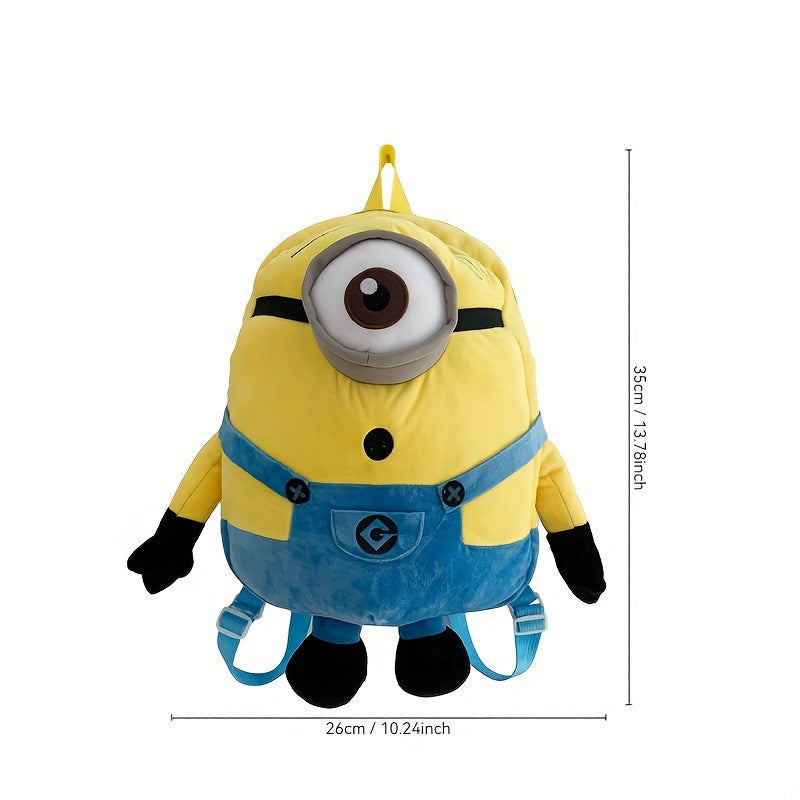 Zaino Plush Minion - Per un Aspetto Carino e Pratico