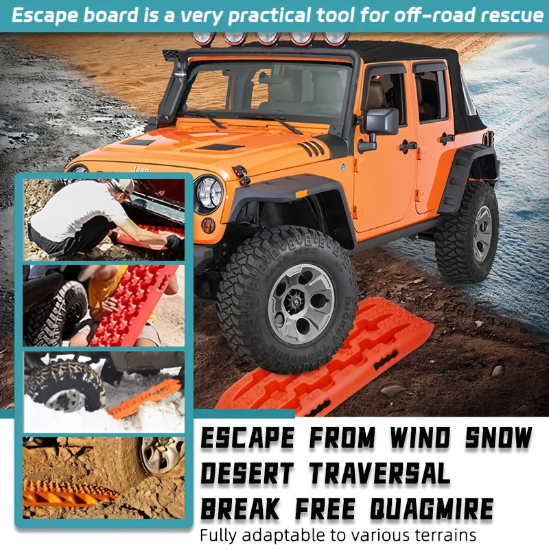 GripPro Piastra di Fuga – Robusta e Antiscivolo per Sicurezza Offroad