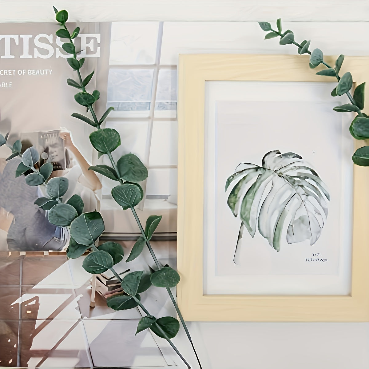 EverGreen Steli di Eucalipto Artificiali – Naturali e Sostenibili