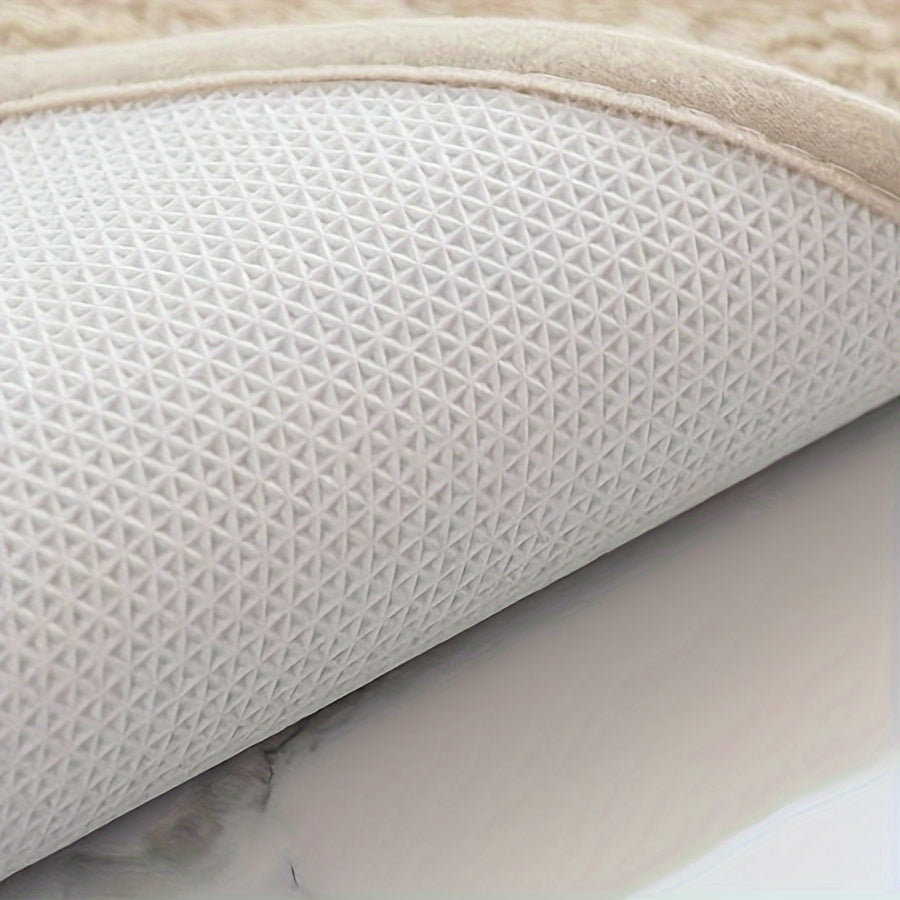 Set di Tappeti da Bagno in Viscosa Ultra Fine a 3 Pezzi – Asciugatura Rapida e Assorbente