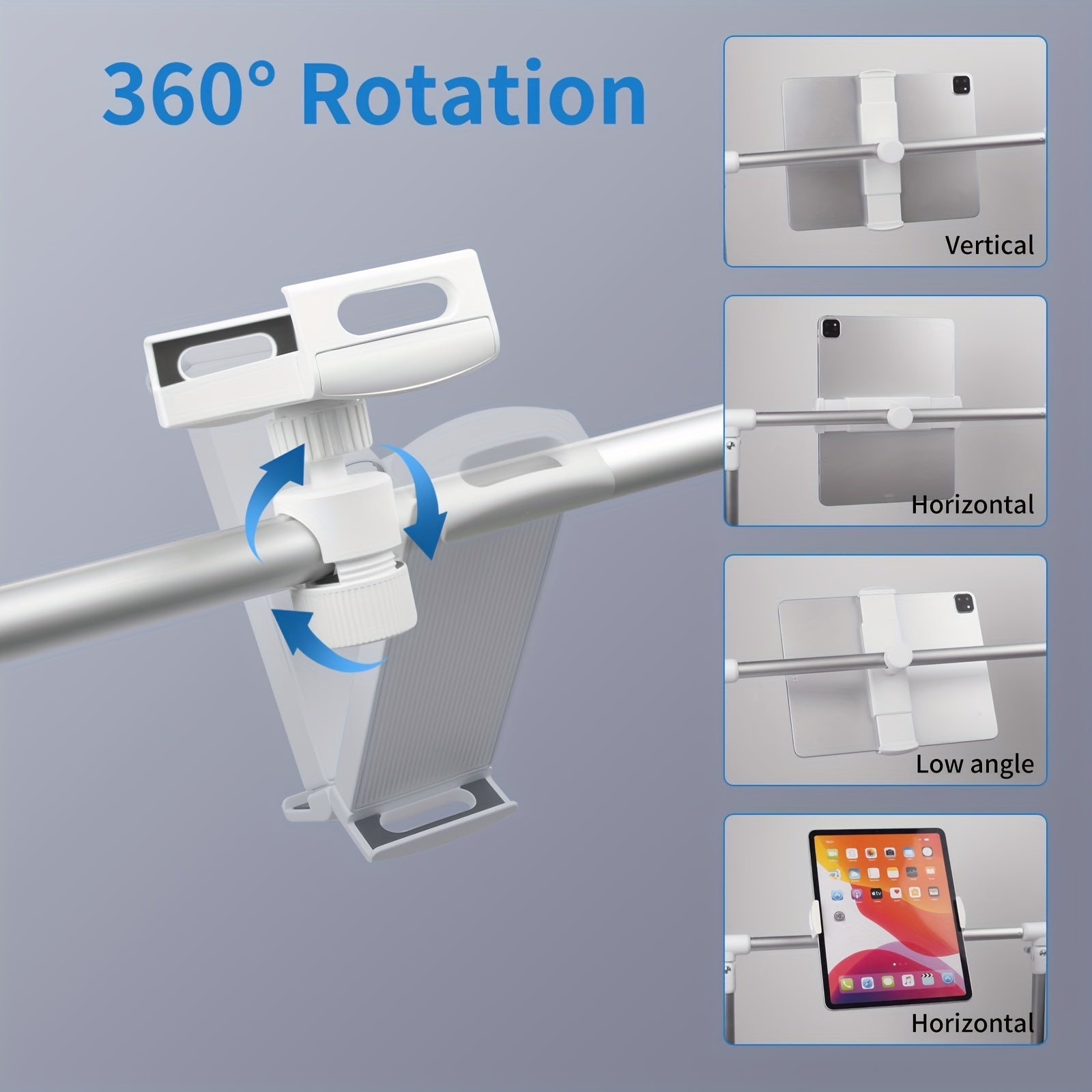 Supporto per Tablet RelaxHold – Comfortevole e Rilassato Senza Mani