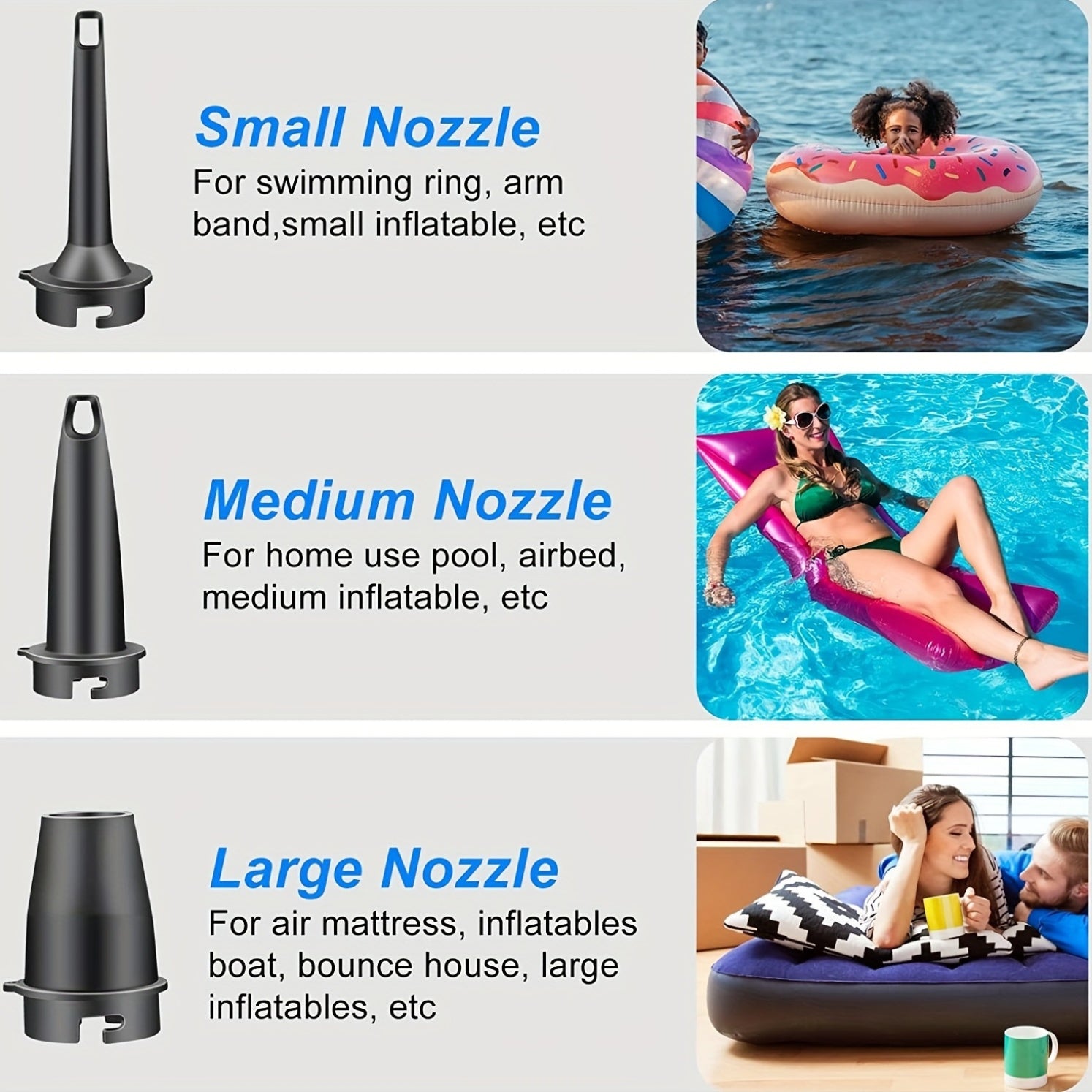 Pompa d'Aria Mini Ricaricabile – Senza Fili & Ultra Leggera per Uso all'Aperto