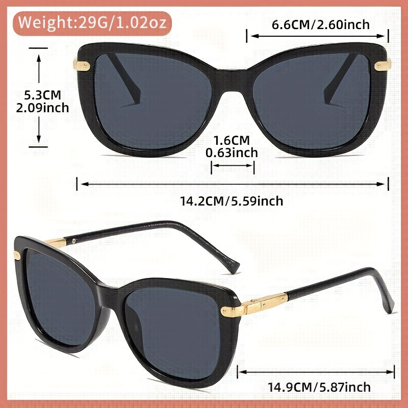 Occhiali da sole ovali Chic per donne – Trendy e Confortevoli