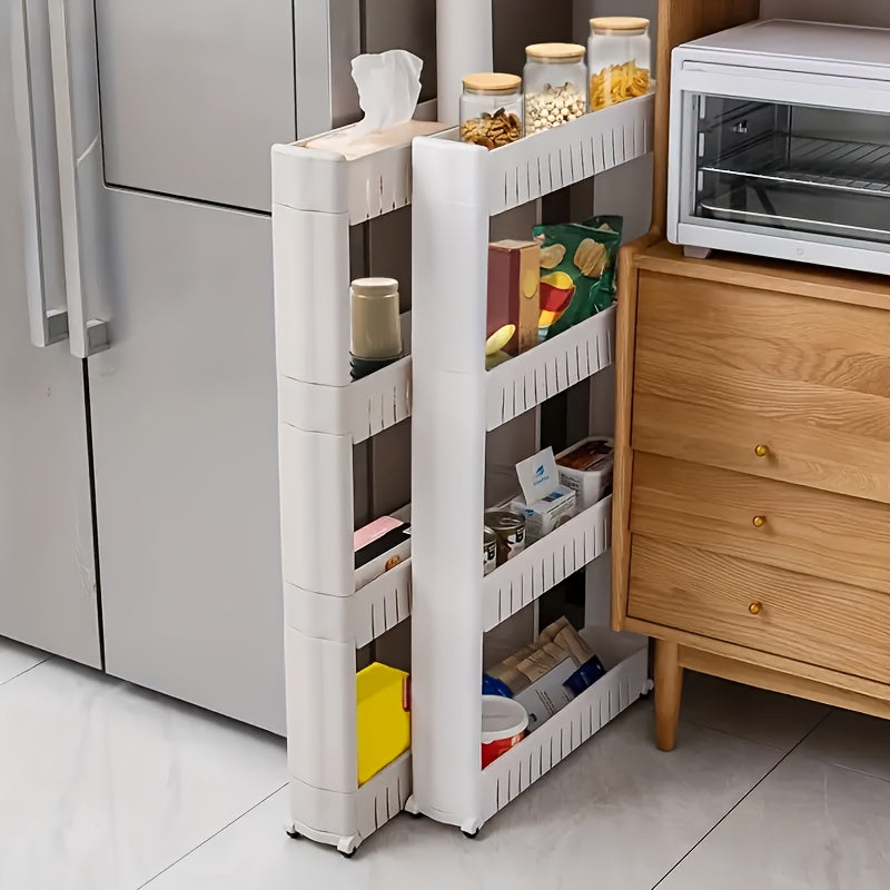 Carrello di Stoccaggio Compatto – Pratico e Mobile per Cucina e Bagno