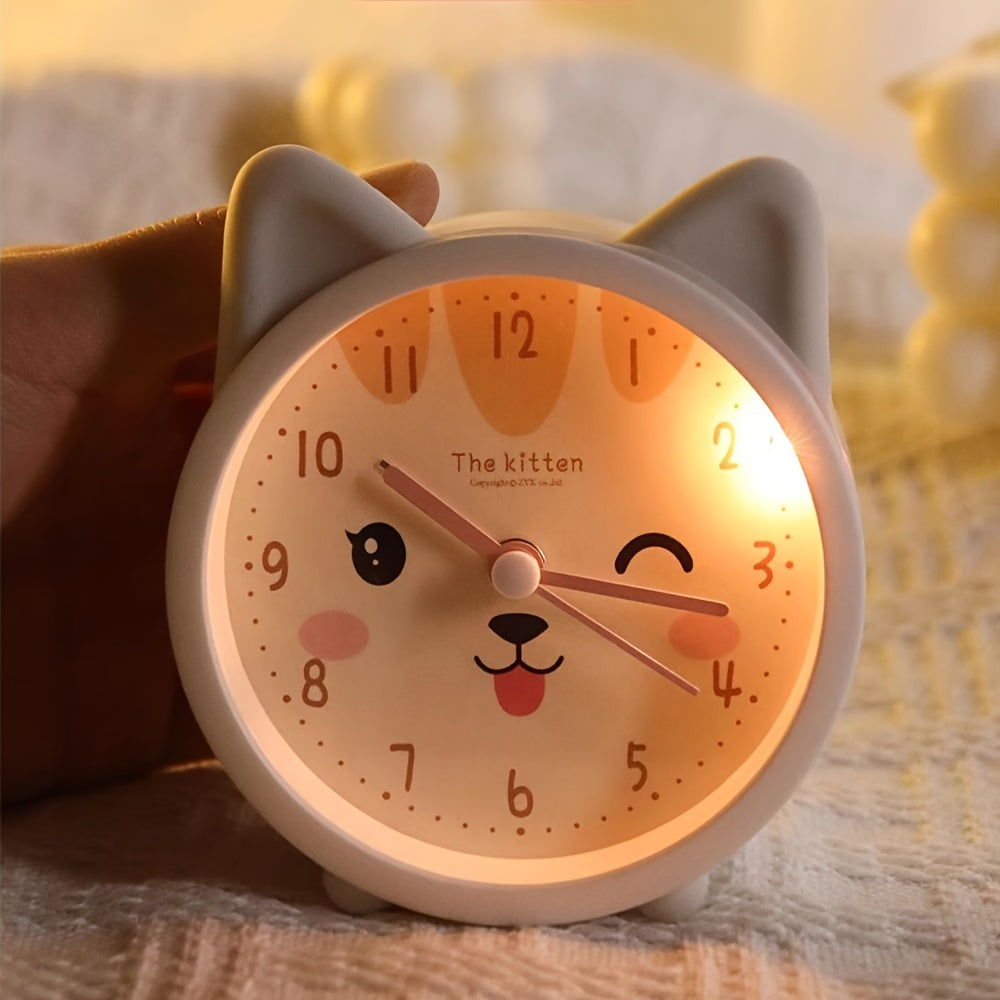 BunnyTime Orologio Sveglia Silenzioso - Per una Mattina Tranquilla e Carina