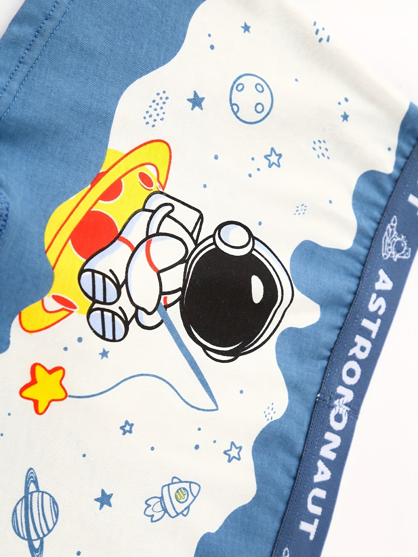 Set di Biancheria Intima Spaziale per Bambini - Comfort per Giovani Astronauti