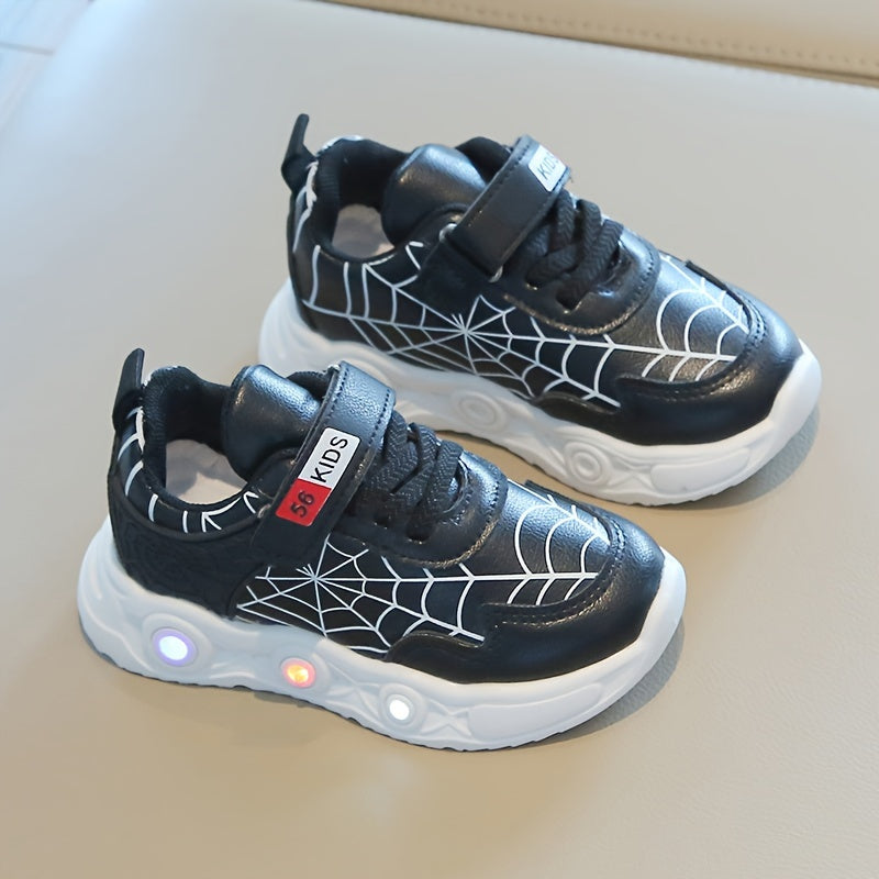 Scarpe LED Spider-Net - Per Bambini Avventurosi