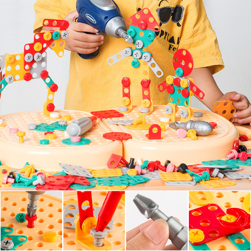 KidCreative Kit - Cassetta degli Attrezzi Completa per Creatività Illimitata
