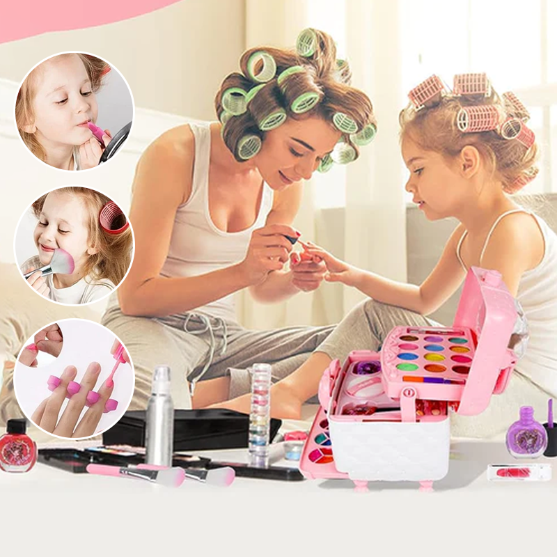 Valigia Bellezza Principessa – Set di Trucco Magico per Piccole Icone di Stile