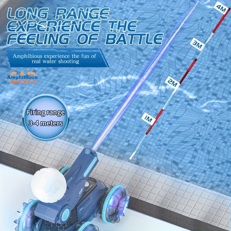 SplashRider Camionetta RC Amfibio con Canone d'Acqua – Divertimento Spruzzante