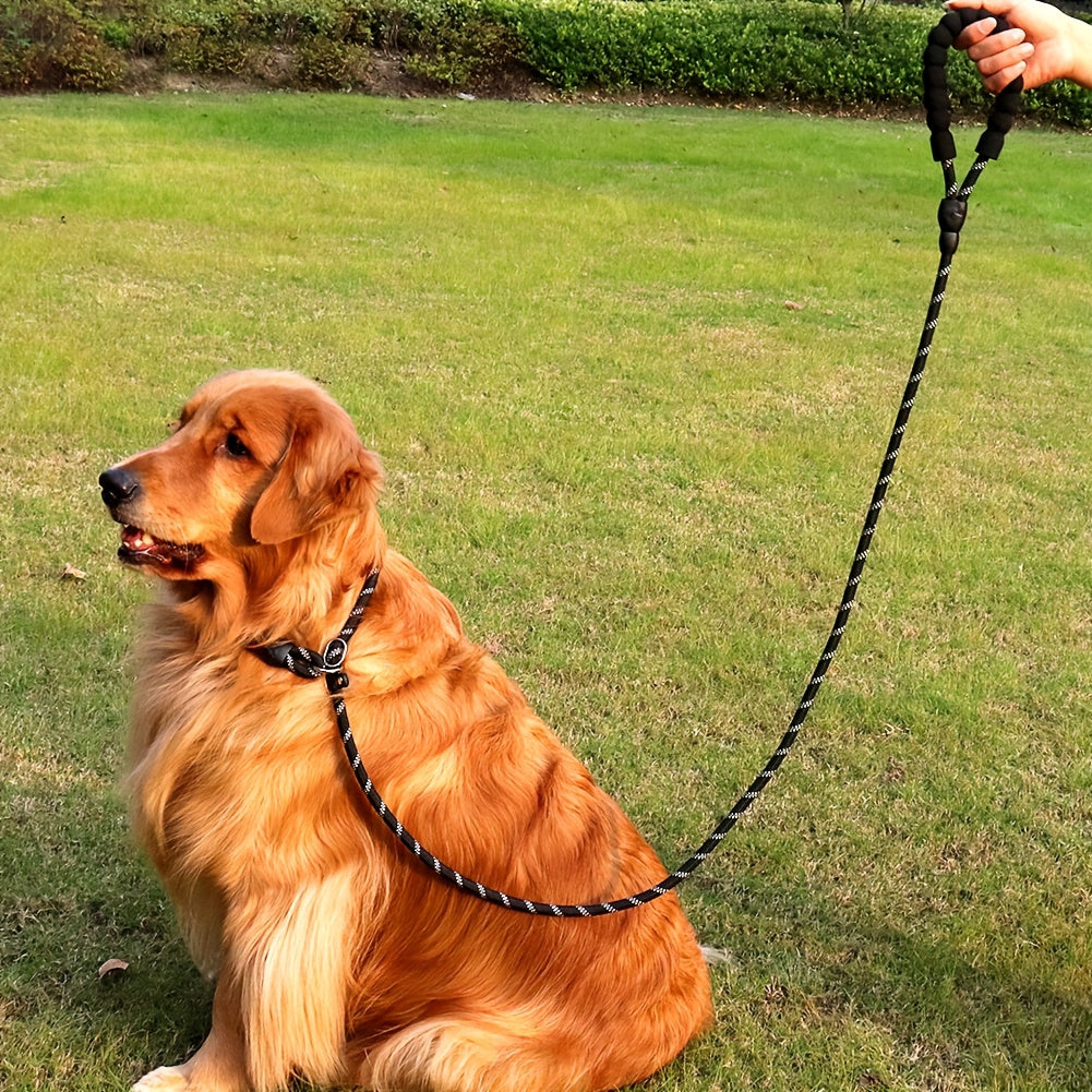 Guinzaglio Riflettente per Cani con Impugnatura Imbottita – Regolabile e Durevole per Tutti i Cani