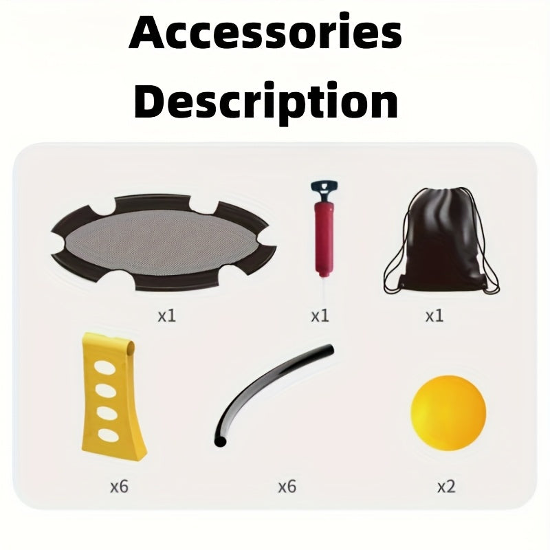 Rete Mini Volleybal Dinamica – Compatta e Adatta a Ogni Luogo di Gioco