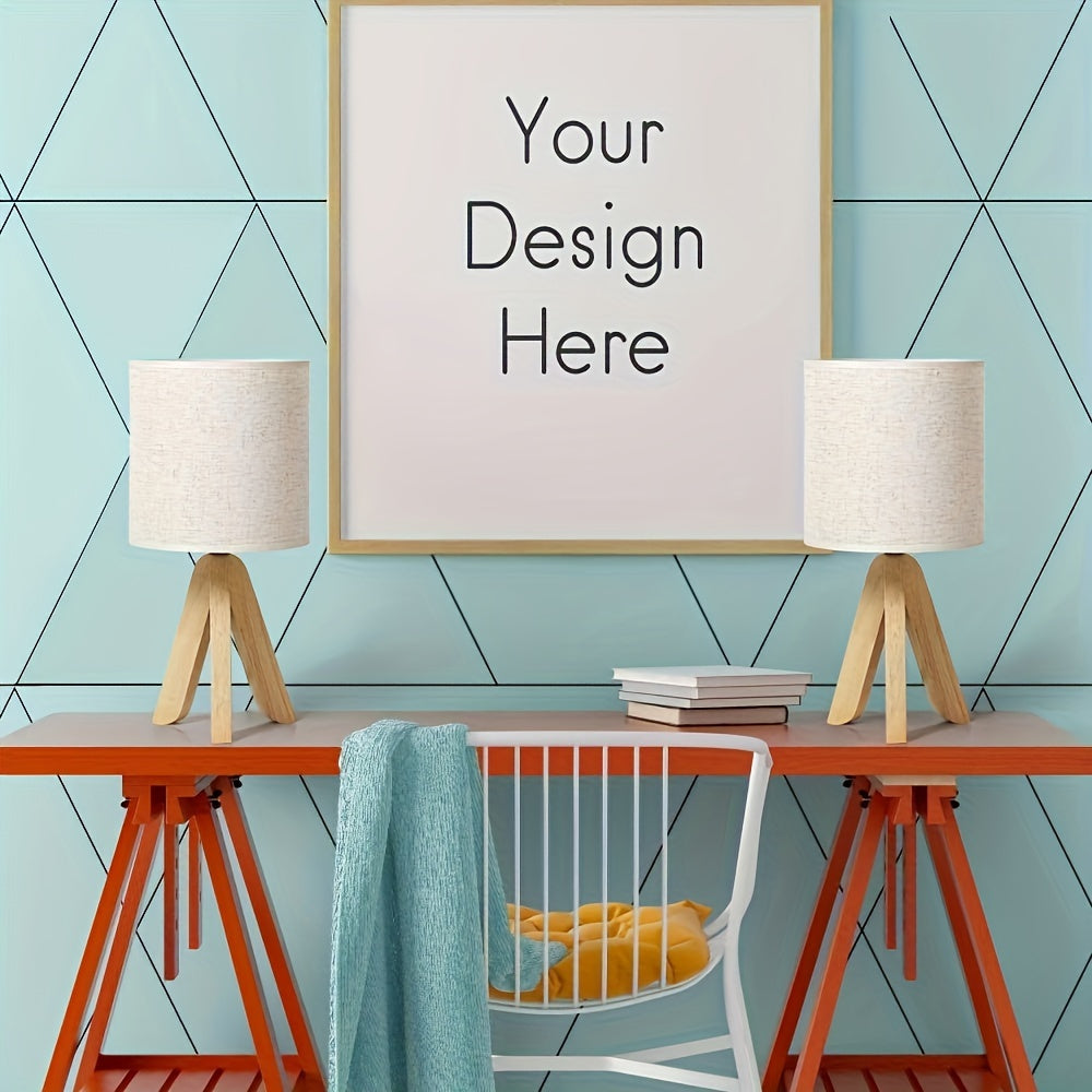 Lampada Tripode in Stile Naturale - Per Illuminazione Calda e Moderna