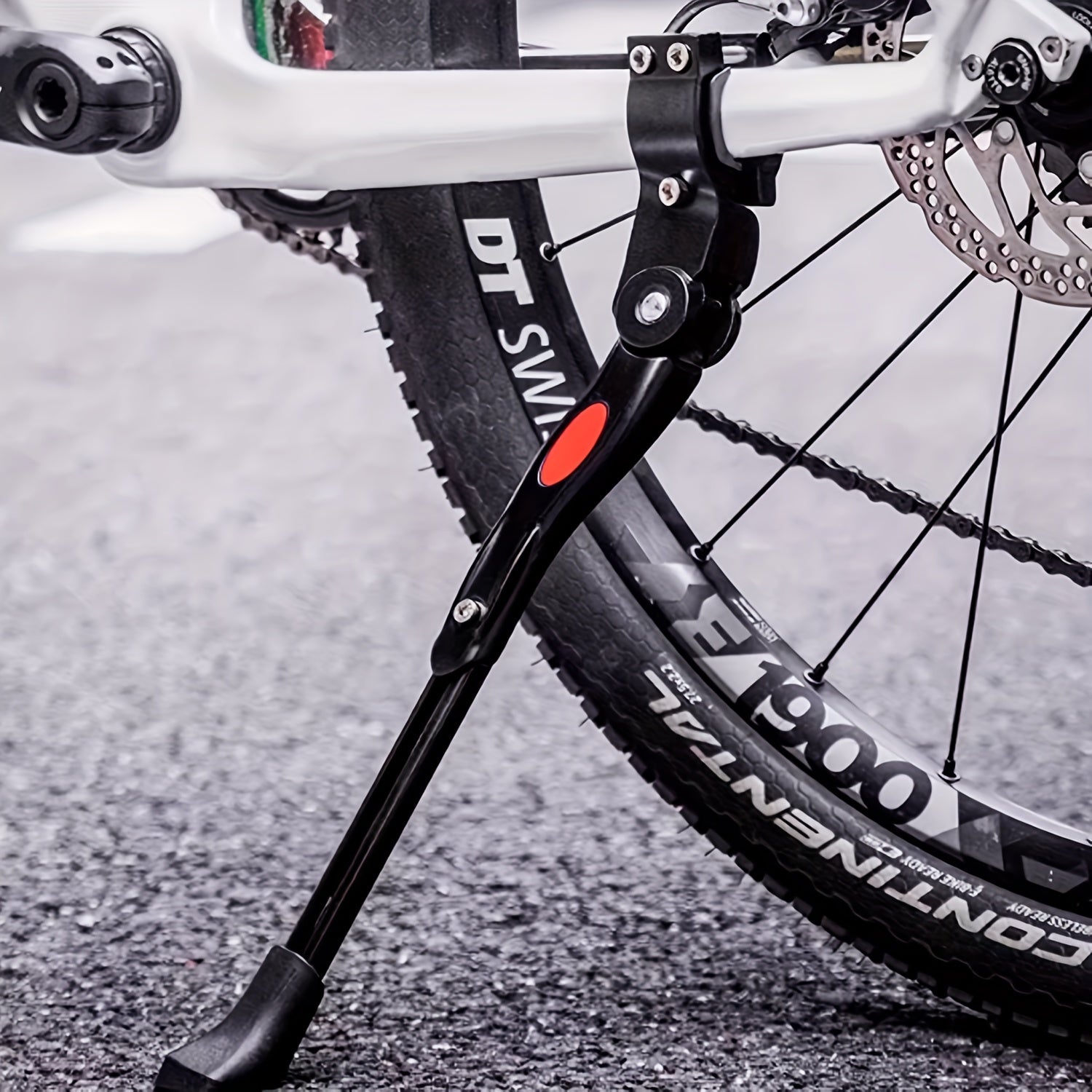 Supporto per Bicicletta Regolabile – Supporto Laterale Robusto per Parcheggio Stabile