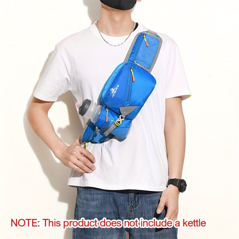 Borsa da Corsa Versatile con Portabottiglie – Nylon Durevole con Cerniere per Escursioni e Maratone